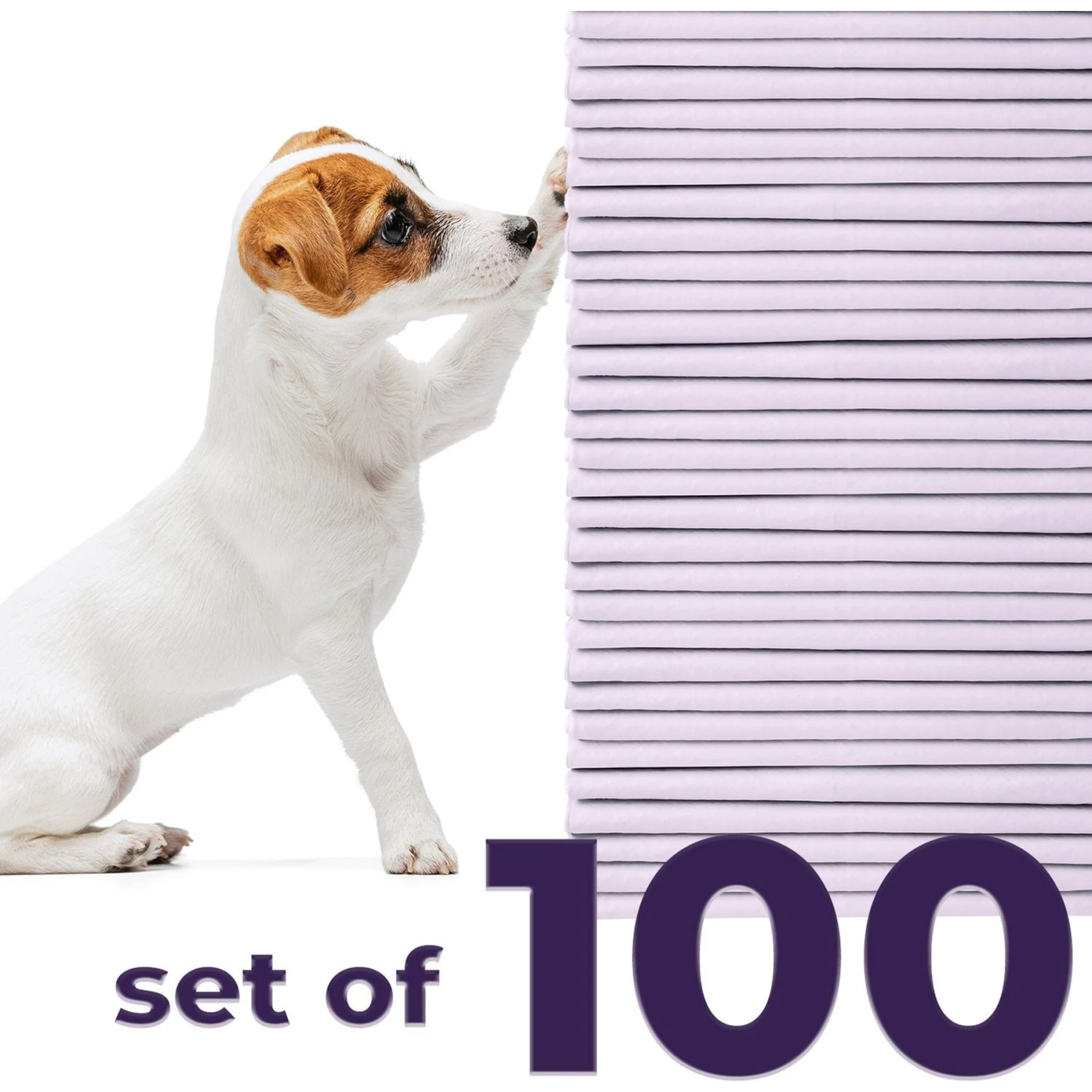 Green Lifestyle Disposable Lavender Scented Dog & Cat Pee Pads, 100 Count - Image 3