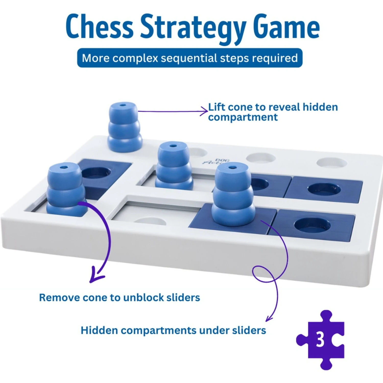 TRIXIE Chess Activity Strategy Game Dog Toy - Image 4