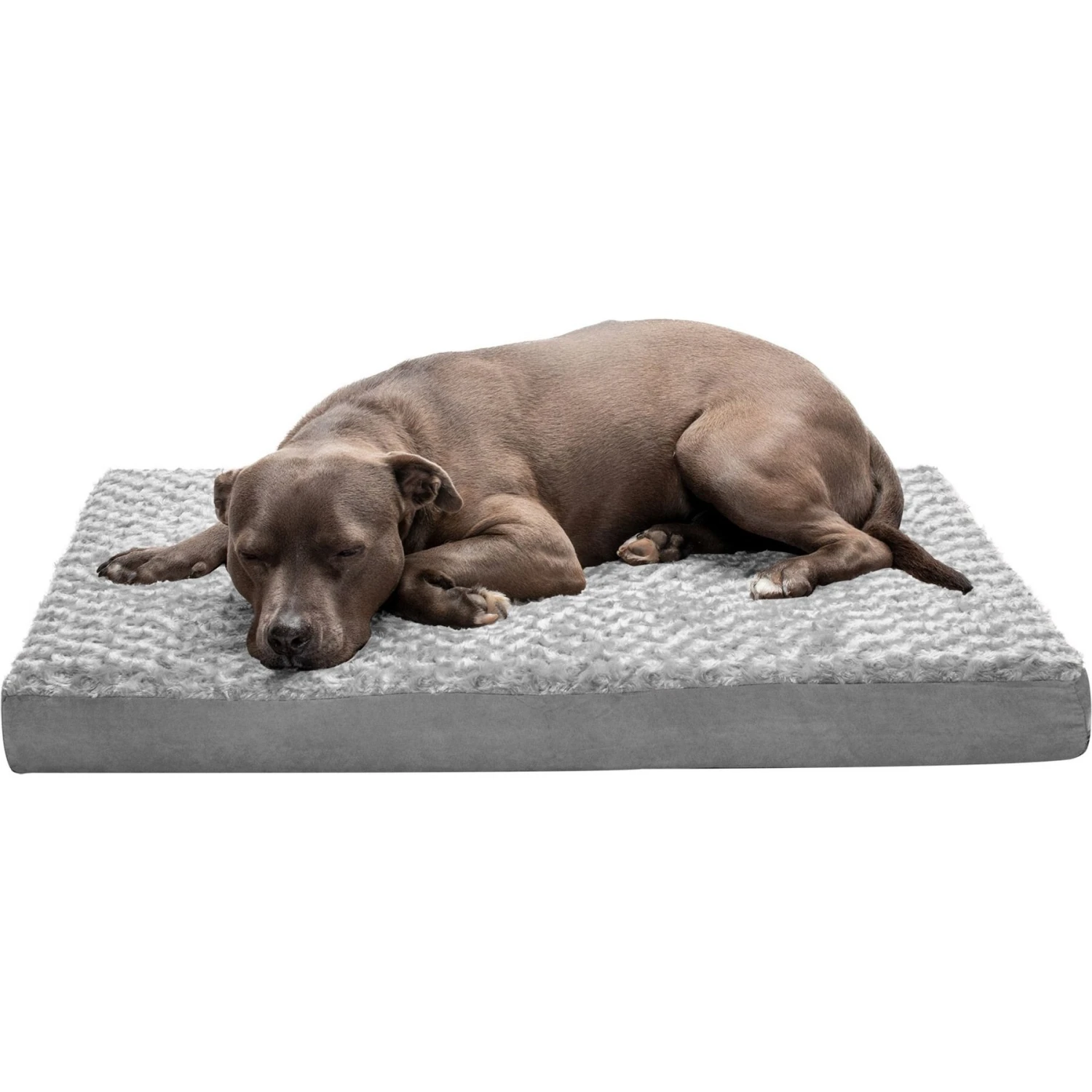 FurHaven NAP Deluxe Memory Foam Pillow Dog Bed With Removable Cover - Image 3