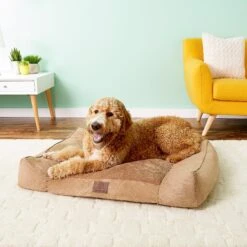 American Kennel Club AKC Extra Large Memory Foam Pillow Dog Bed With Removable Cover