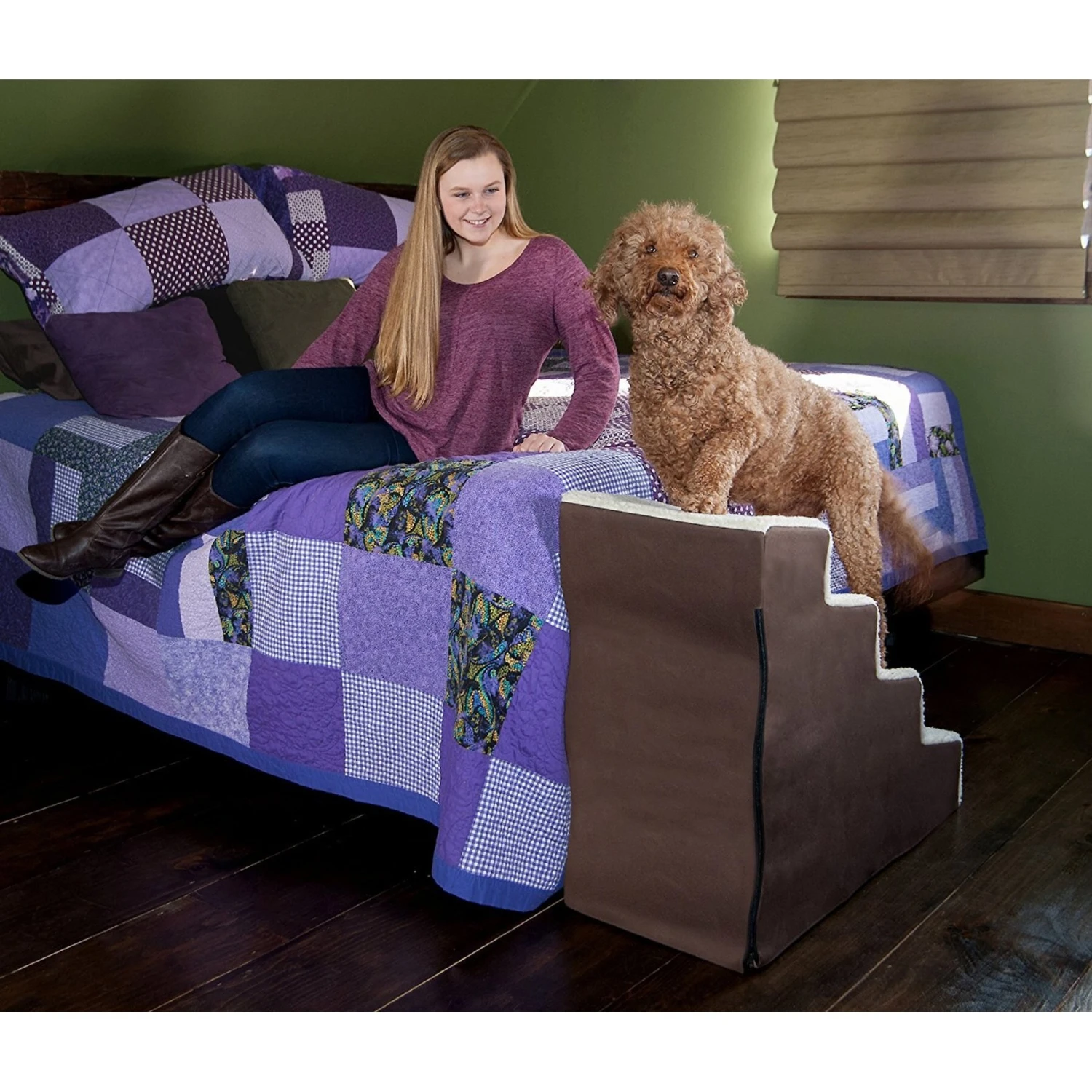 Pet Gear Easy Step IV Deluxe Soft Cat & Dog Stairs - Image 5