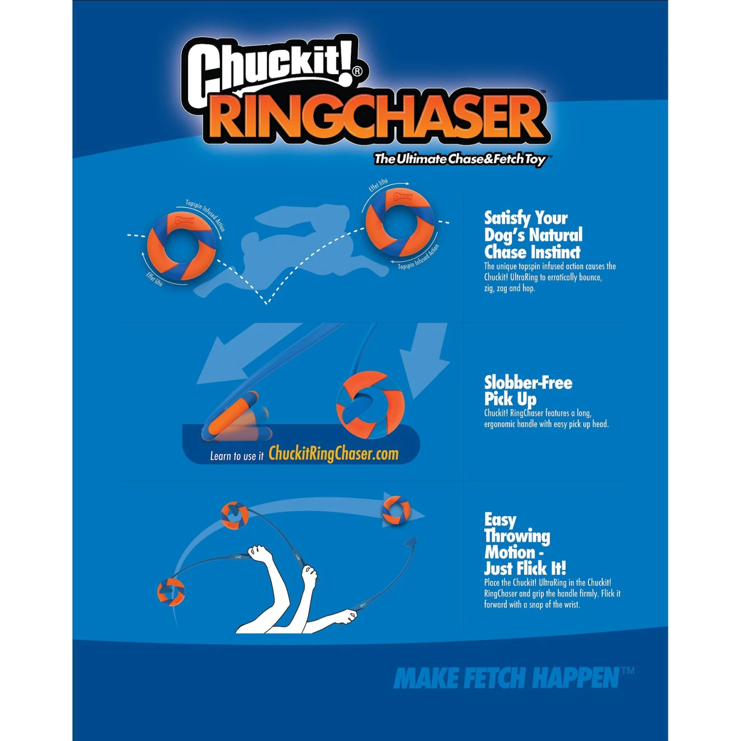 Chuckit! Ultra Ring Launcher Fetch Dog Toy - Image 5
