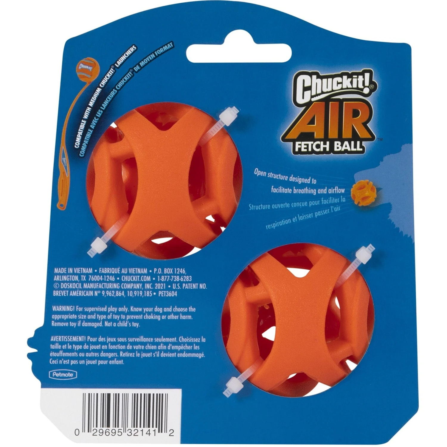 Chuckit! Air Fetch Ball 2-Pack Dog Toy - Image 2