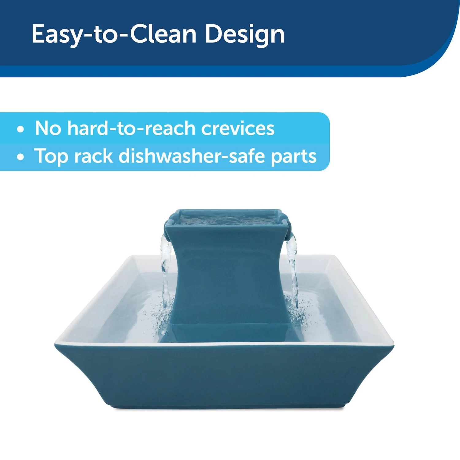 PetSafe Drinkwell Pagoda Ceramic Dog & Cat Fountain - Image 5