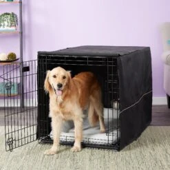 MidWest ICrate Double Door Collapsible Wire Dog Crate Kit