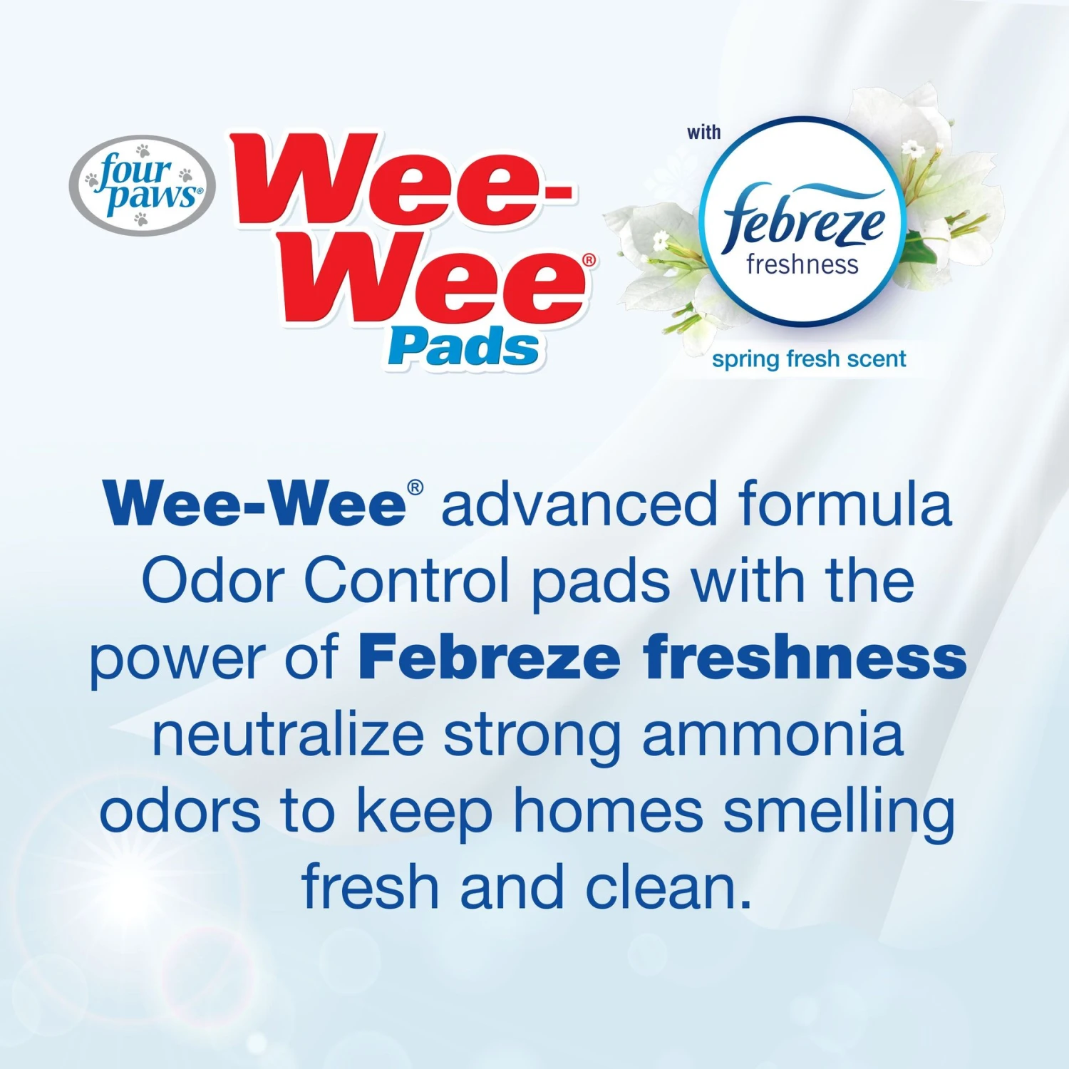 Four Paws Wee-Wee Odor Control With Febreze Freshness Dog Pads - Image 3
