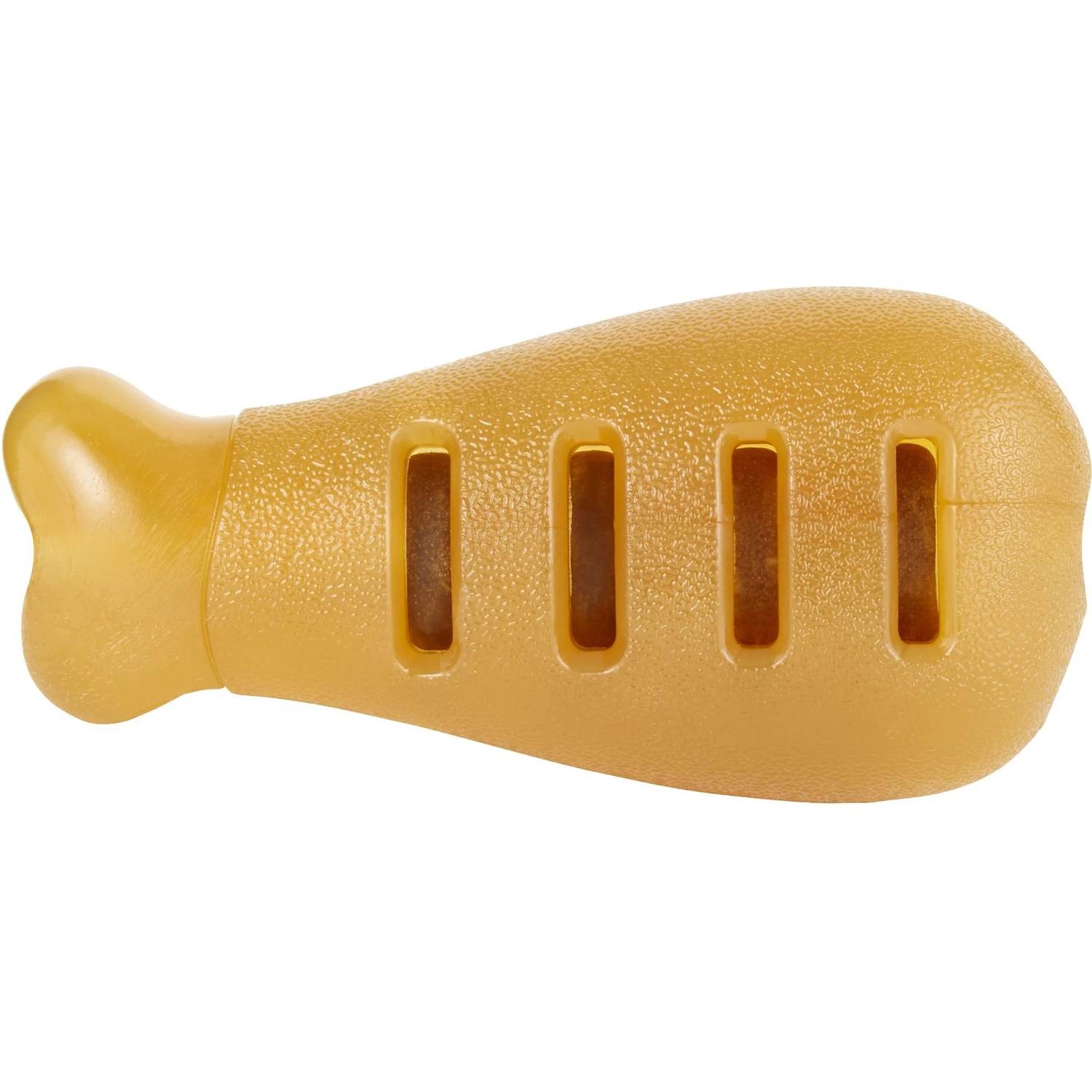 Starmark Treat Ringer FlexGrip Turkey Leg Tough Dog Chew Toy