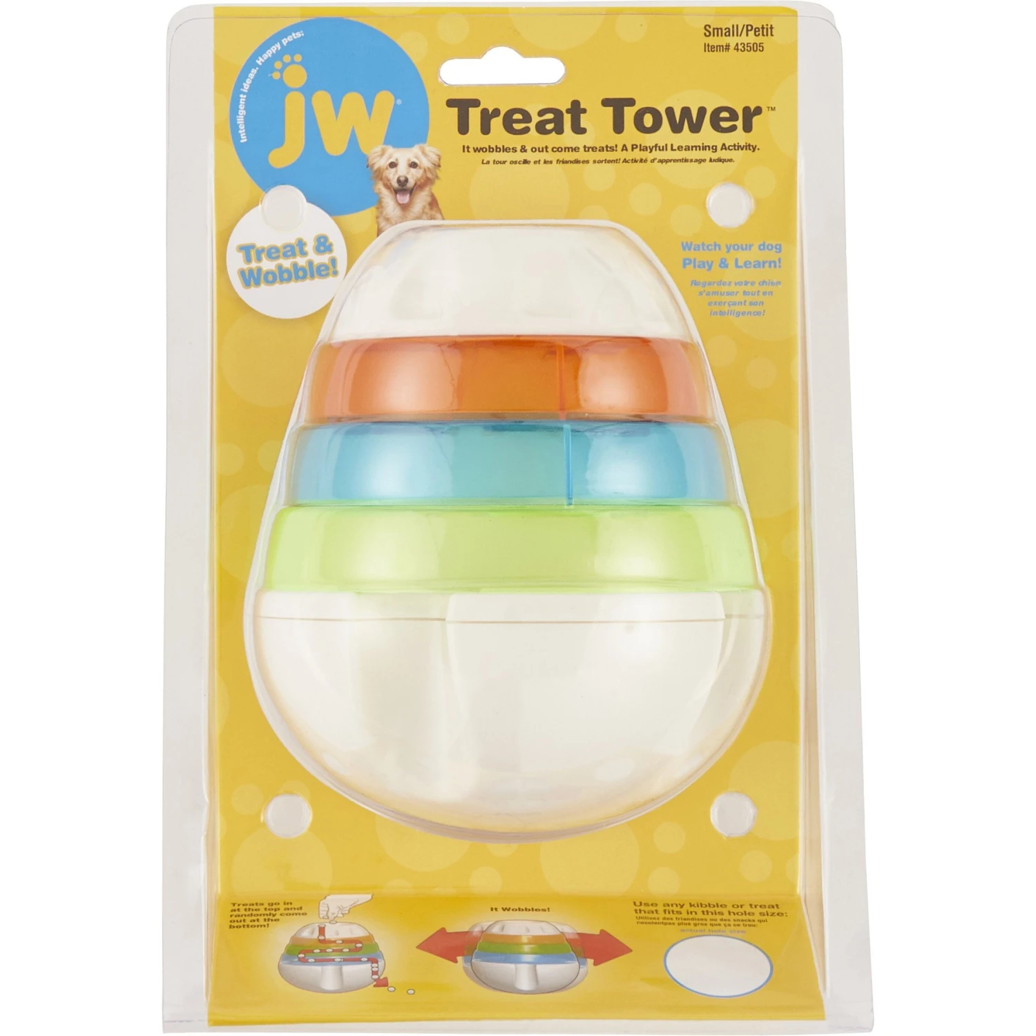 JW Pet Treat Tower Dog Toy - Image 3