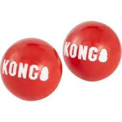 KONG Signature Balls Dog Toy, 2-pack