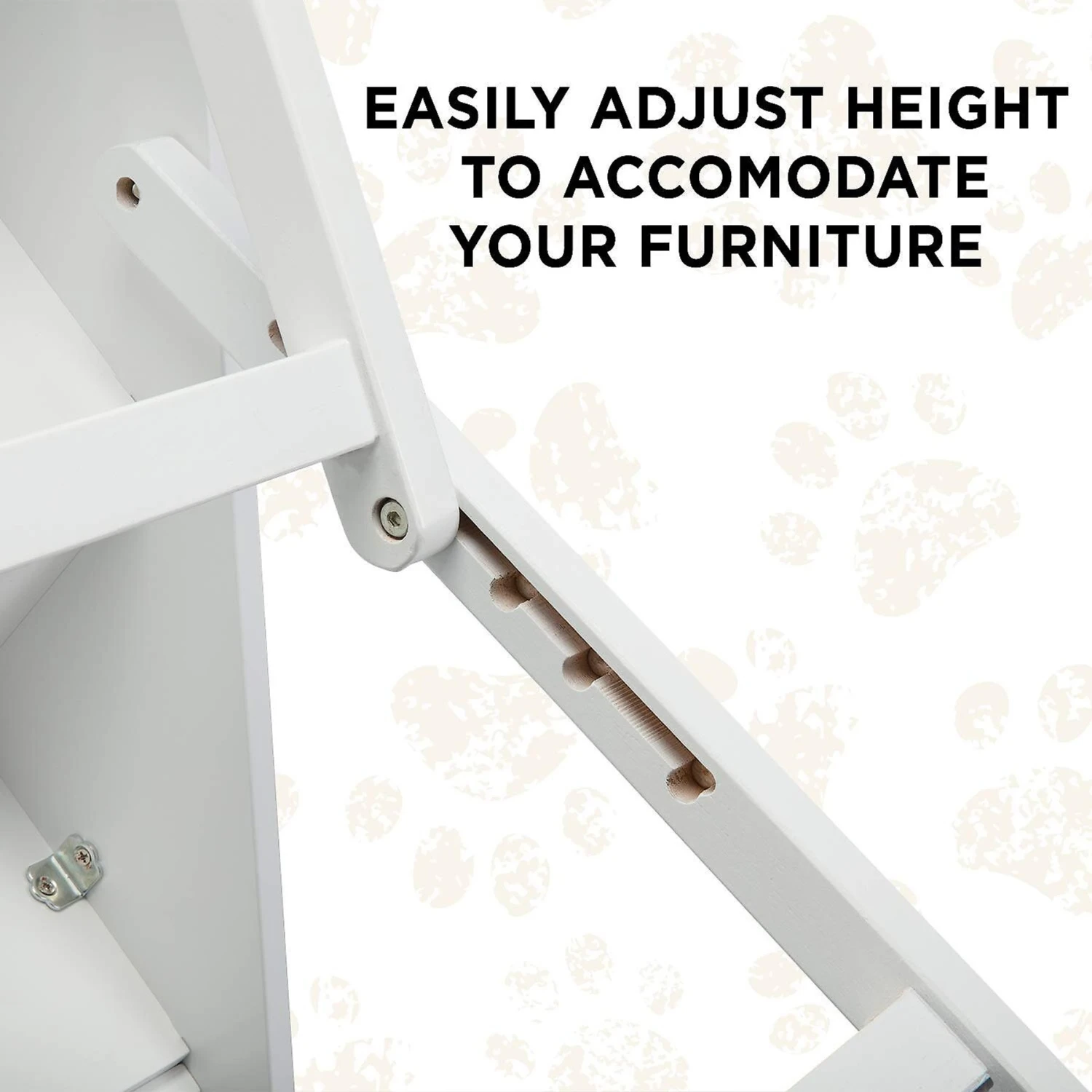 Arf Pets Foldable Dog & Cat Stairs, White - Image 7