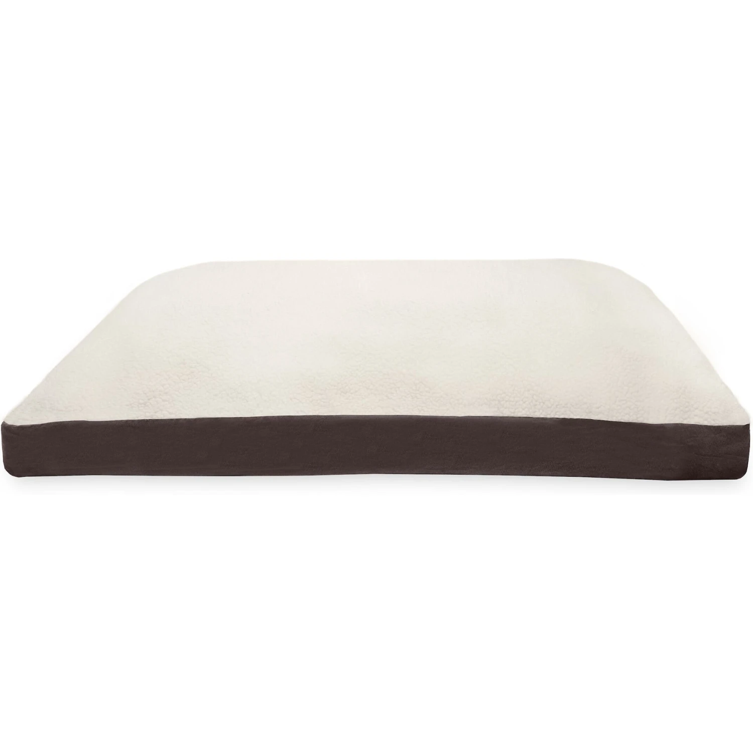 FurHaven Faux Sheepskin & Suede Deluxe Pillow Cat & Dog Bed With Removable Cover - Image 3