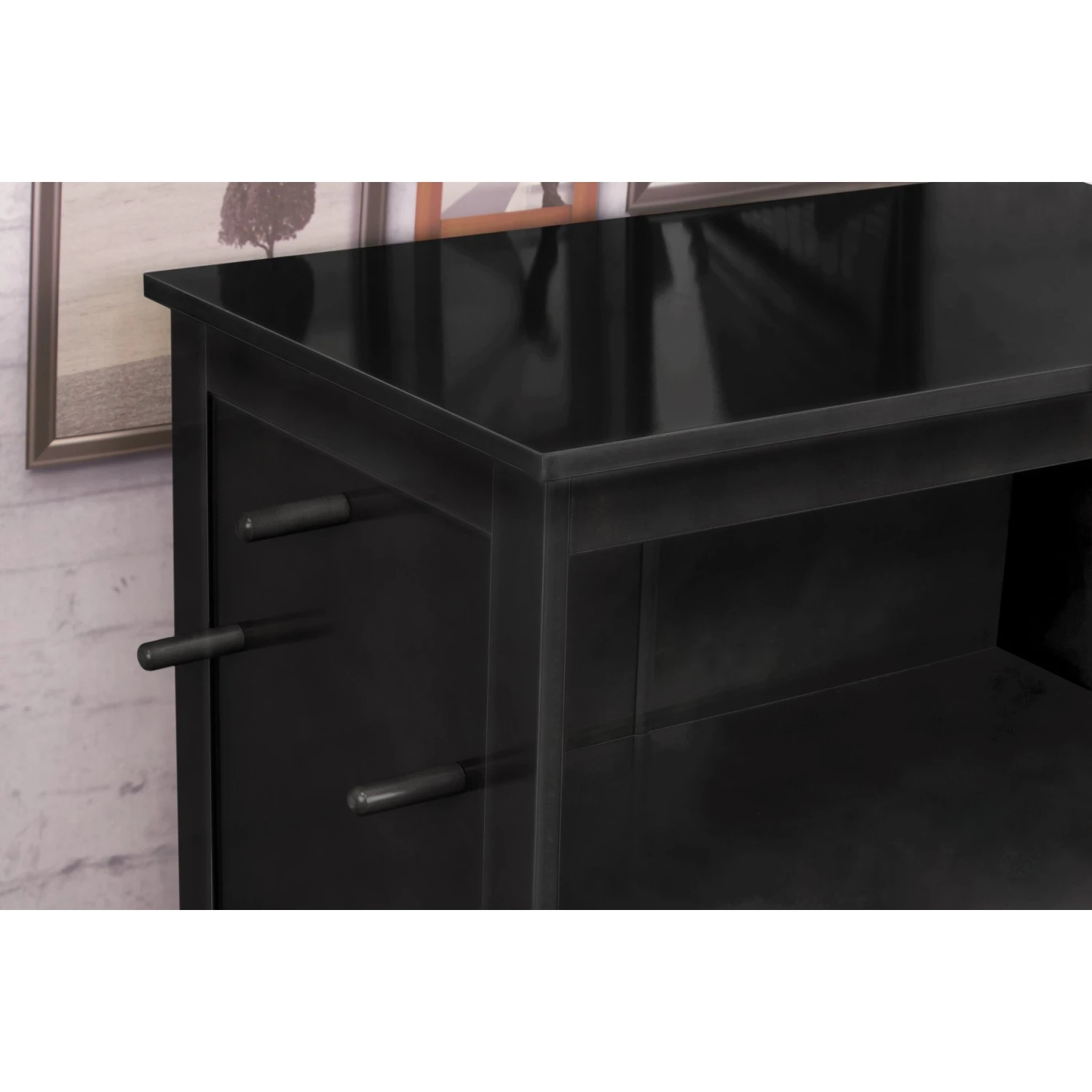 ZooVilla Windsor Elevated Dog & Cat Bowls & Storage - Image 2