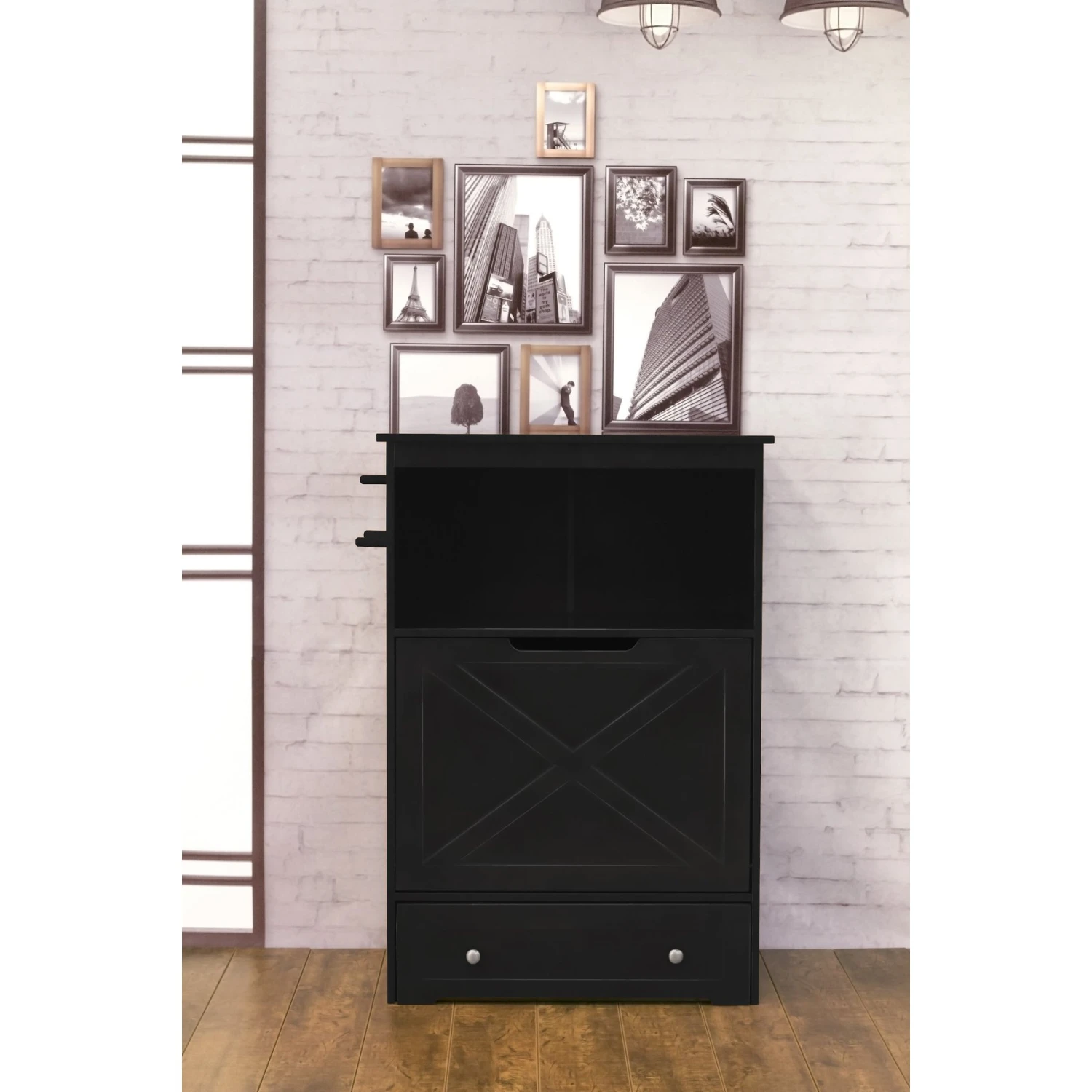 ZooVilla Windsor Elevated Dog & Cat Bowls & Storage - Image 4