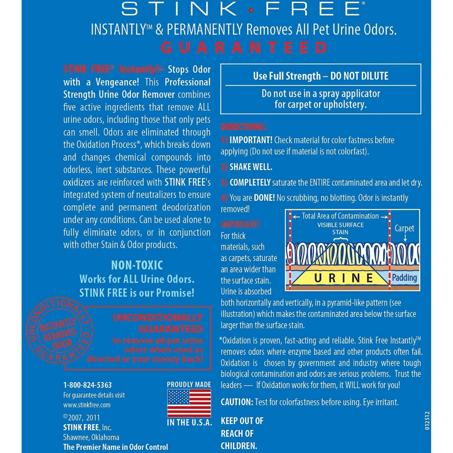 Stink Free Pet Urine & Odor Remover - Image 2