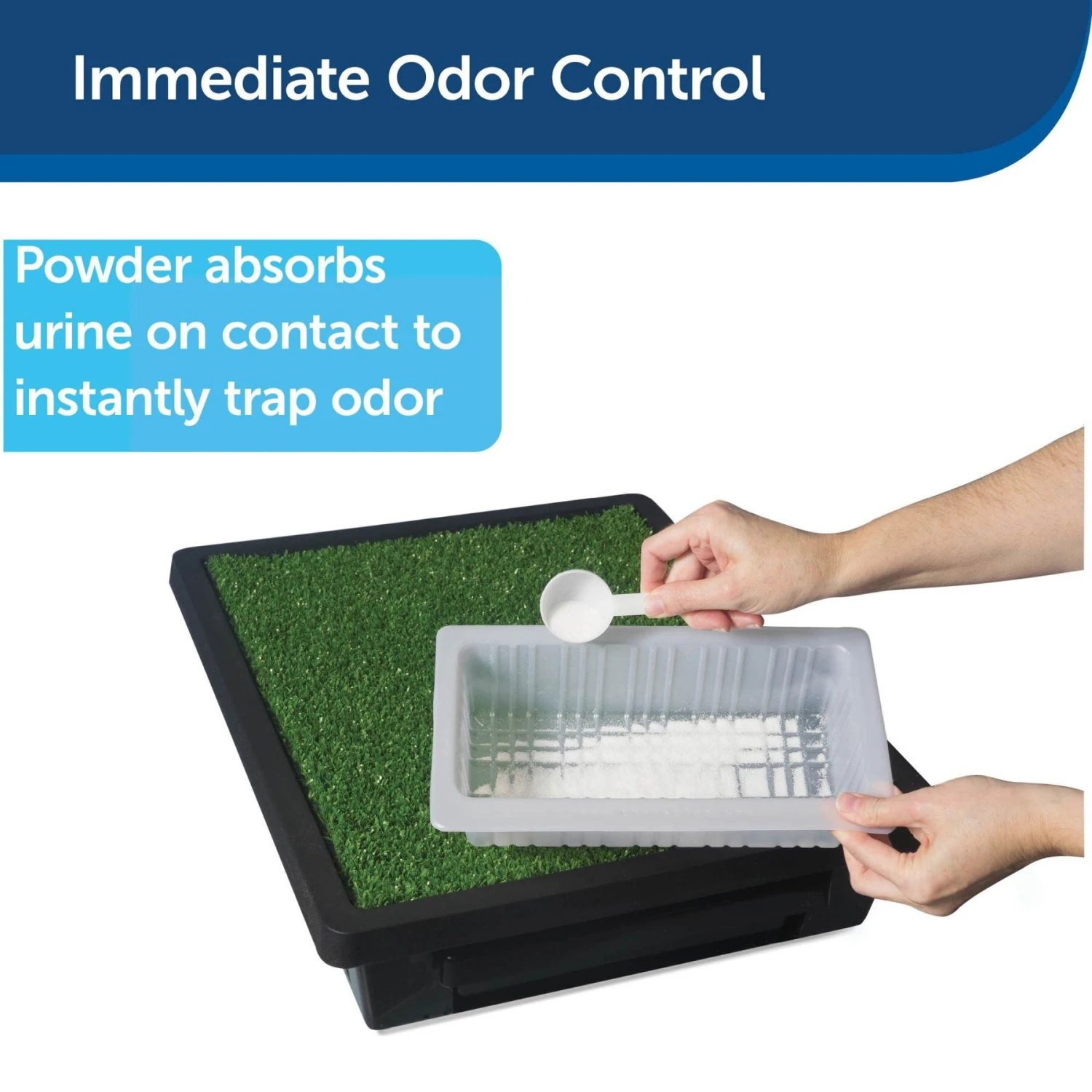 PetSafe Pet Loo Portable Dog Potty Pee Pod & Wee Sponge Disposal Kit, 7 Count - Image 2