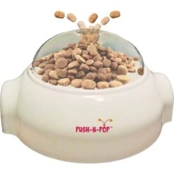 Ethical Pet Push-N-Pop Treat Dispenser Dog Toy