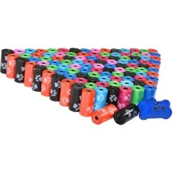 Downtown Pet Supply Dog Poop Bags & Dispensers, 2200 Count