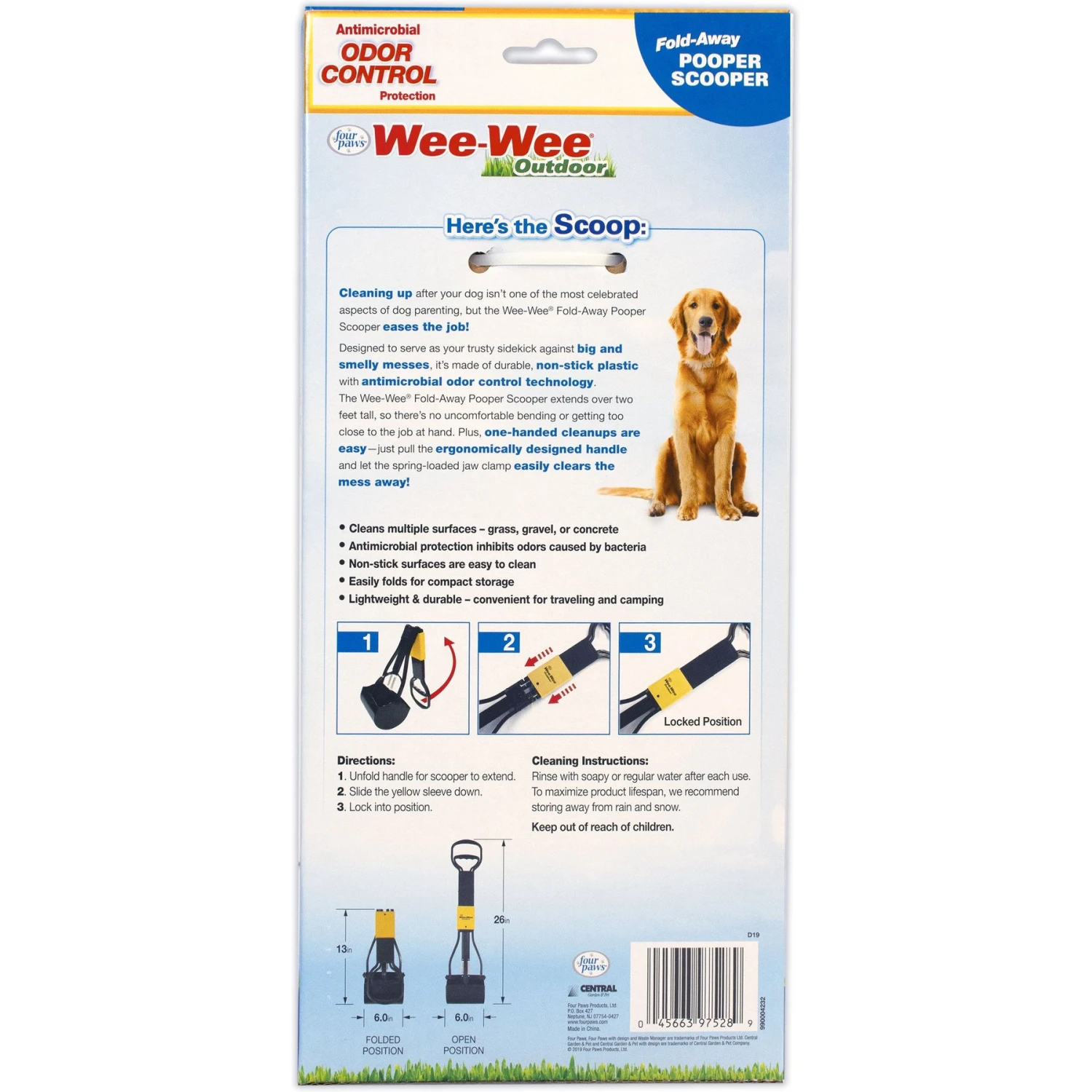 Wee-Wee Fold-Away Dog Outdoor Pooper Scooper - Image 9