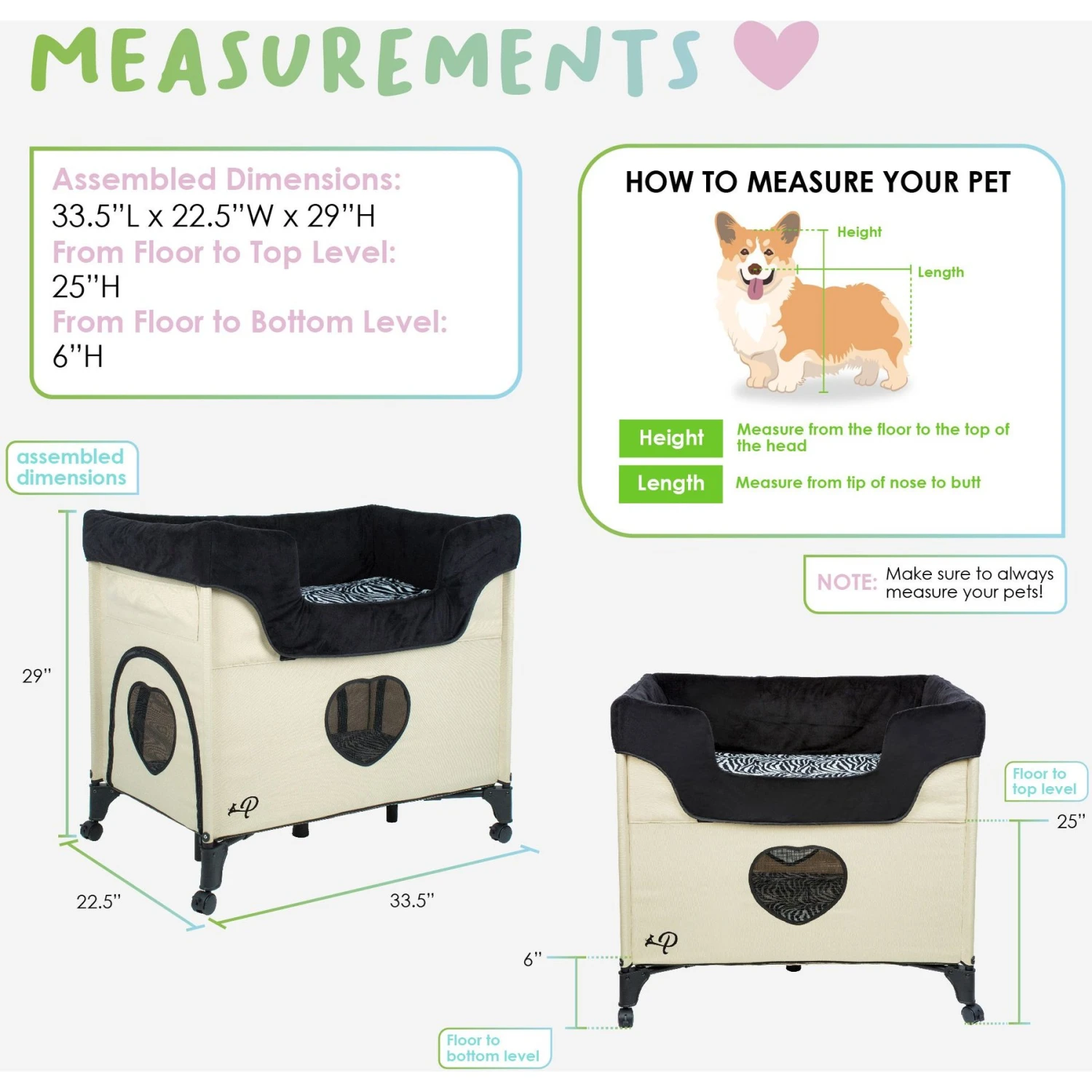 Petique Bedside Lounge Elevated Dog Bed - Image 4