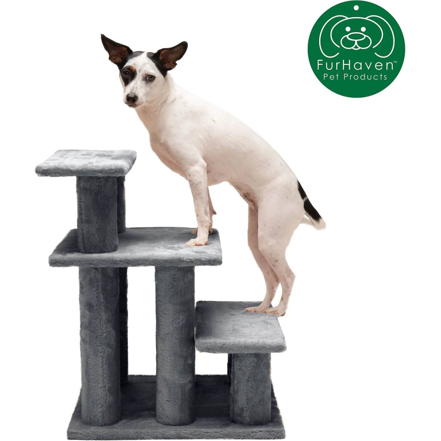 FurHaven Steady Paws Cat & Dog Stairs - Image 3