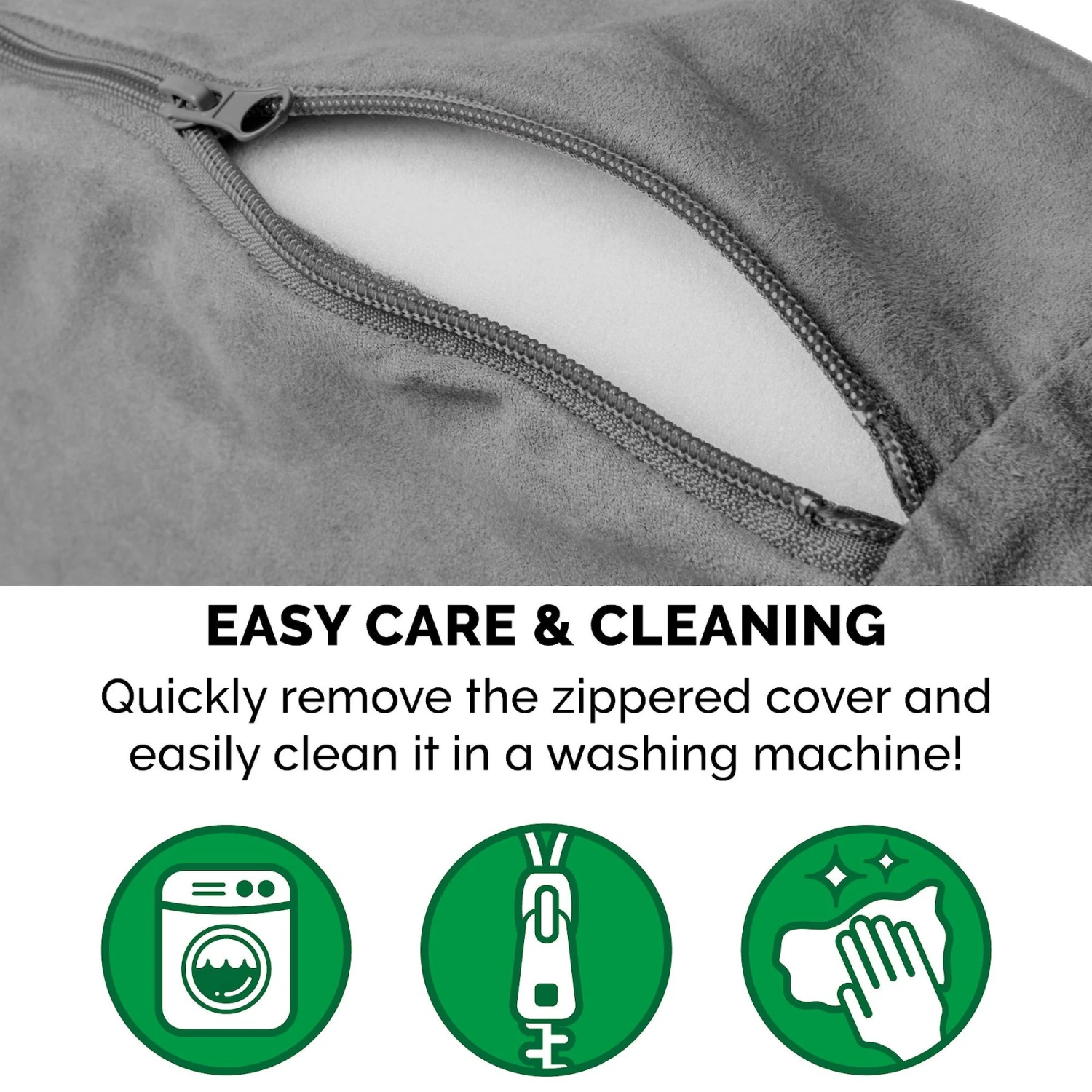 FurHaven Faux Sheepskin Snuggery Memory Top Cat & Dog Bed With Removable Cover - Image 8