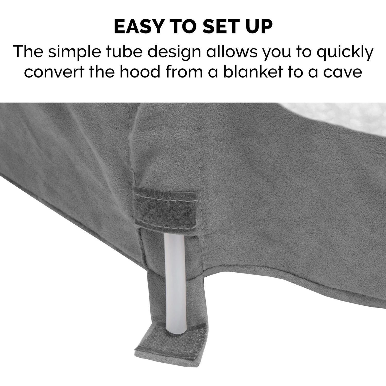 FurHaven Faux Sheepskin Snuggery Memory Top Cat & Dog Bed With Removable Cover - Image 9