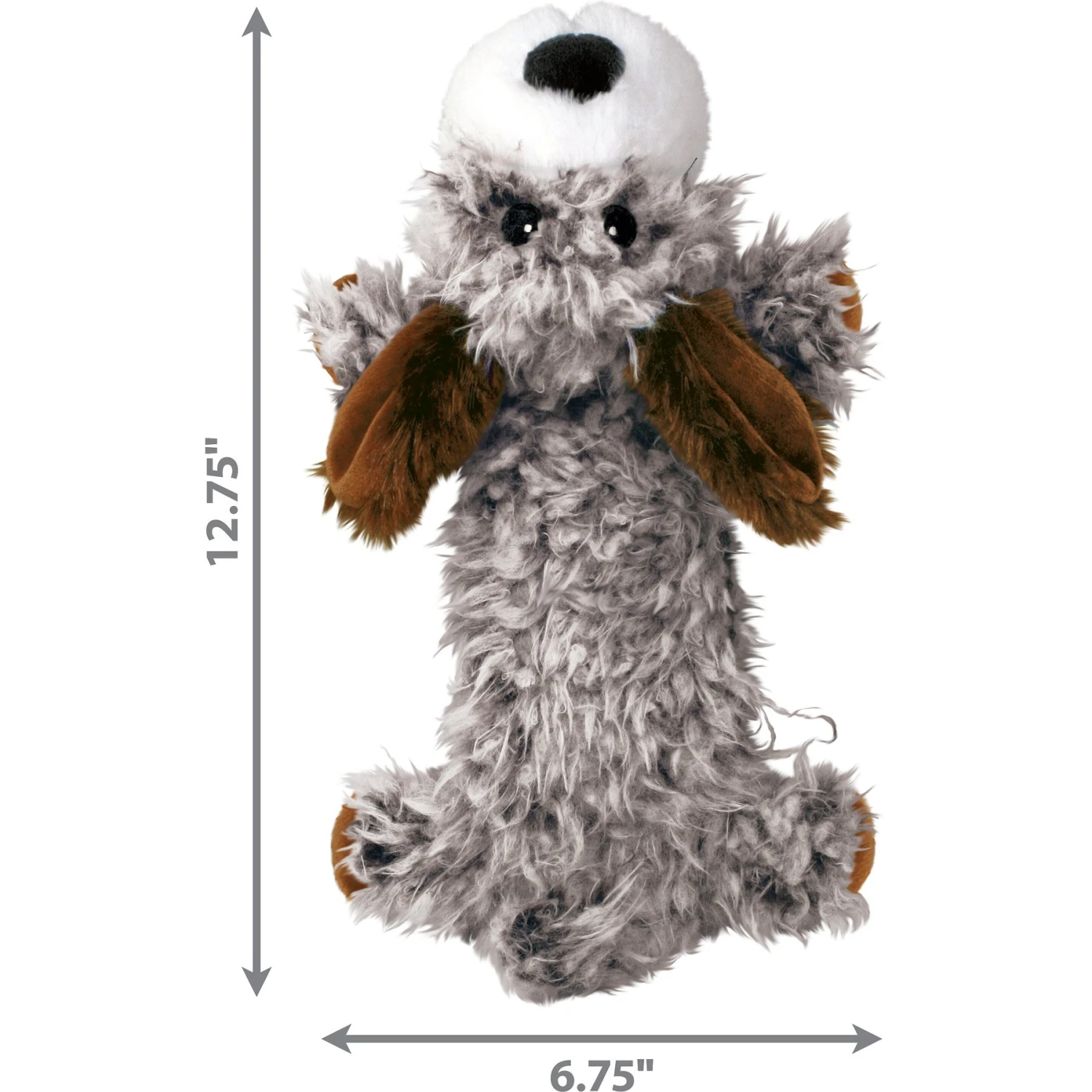 KONG Low Stuff Scruffs Dog Toy, Large - Image 2