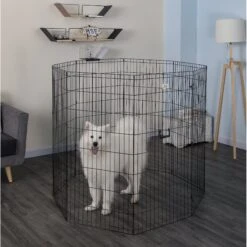 Go Pet Club Foldable Wire Dog Exercise Pen