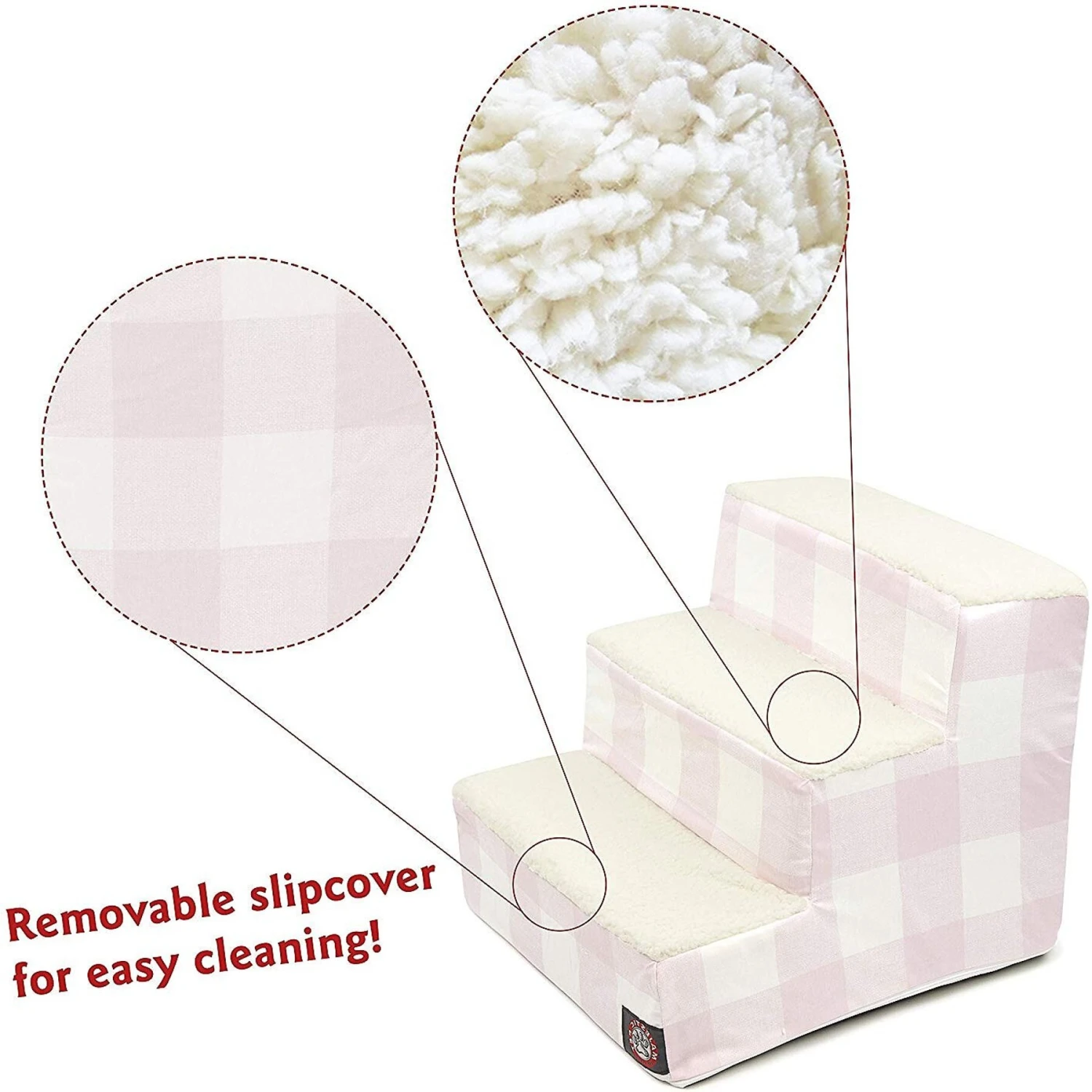 Majestic Pet Anderson Check Cat & Dog Stairs - Image 4