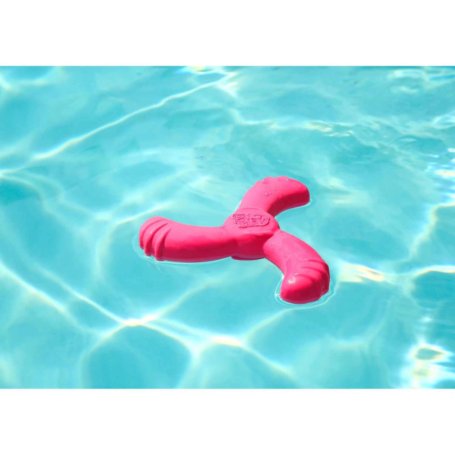 Hartz Dura Play Boomerang Bacon Scented Squeaky Latex Dog Toy, Color Varies - Image 7