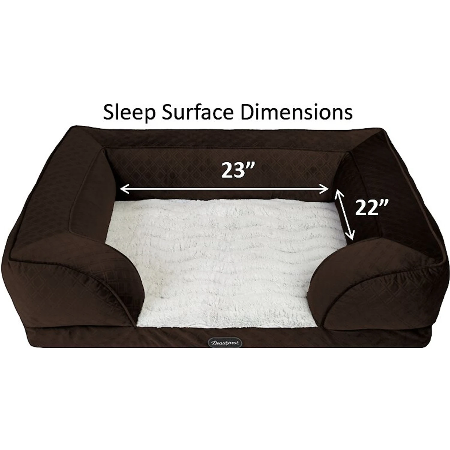 Beautyrest Supreme Comfort Couch Dog & Cat Bed - Image 5