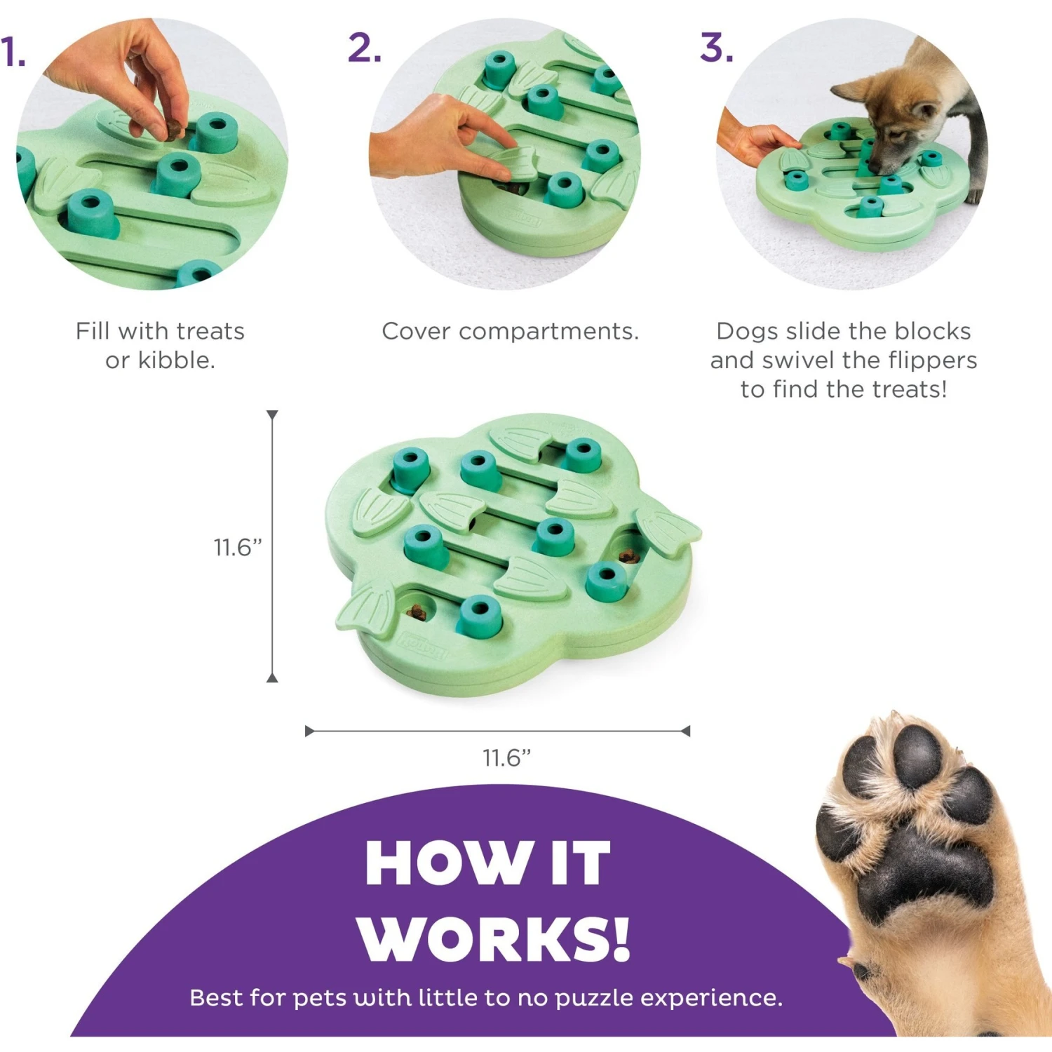 Nina Ottosson By Outward Hound Dog Hide N Slide Dog Toy - Image 4