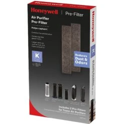 Honeywell Household Odor & VOC Reducing K Type Air Purifier Pre-filter, 2 Count