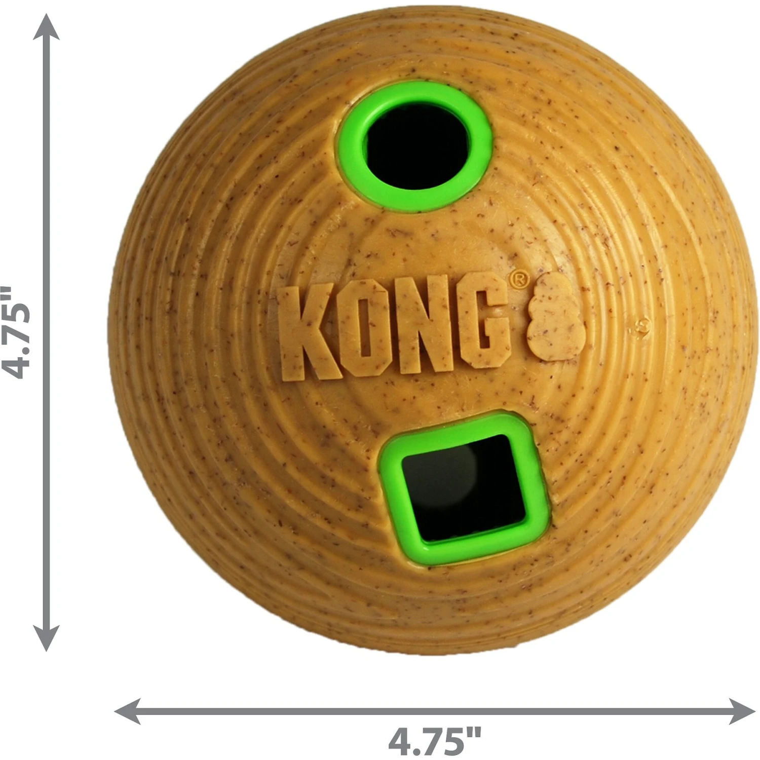 KONG Bamboo Feeder Ball Dog Toy - Image 2