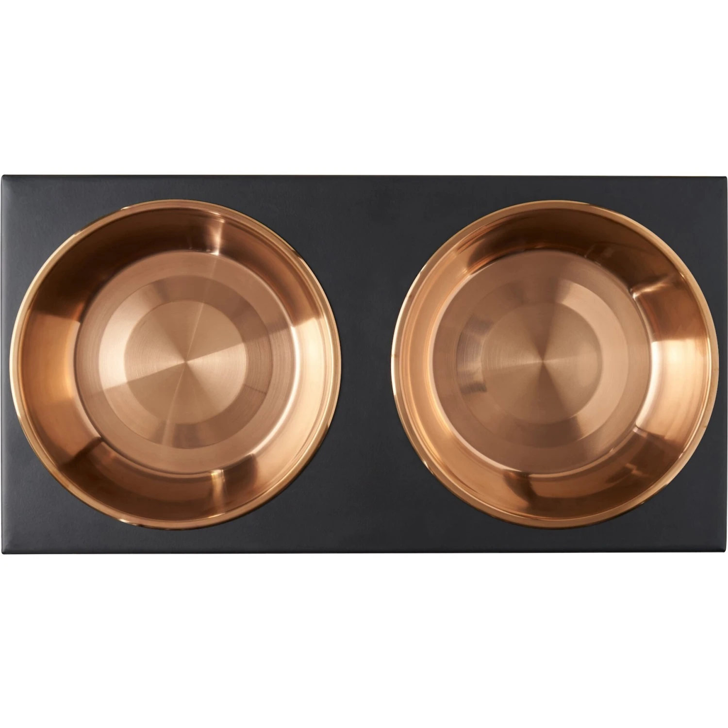 Frisco Copper Stainless Steel Elevated Foldable Double Dog & Cat Bowls - Image 5