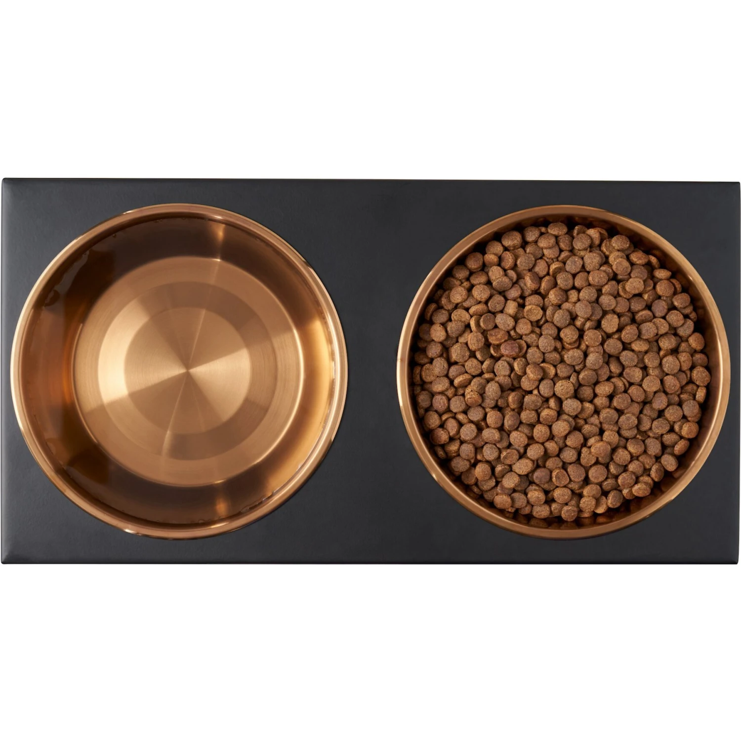 Frisco Copper Stainless Steel Elevated Foldable Double Dog & Cat Bowls - Image 6