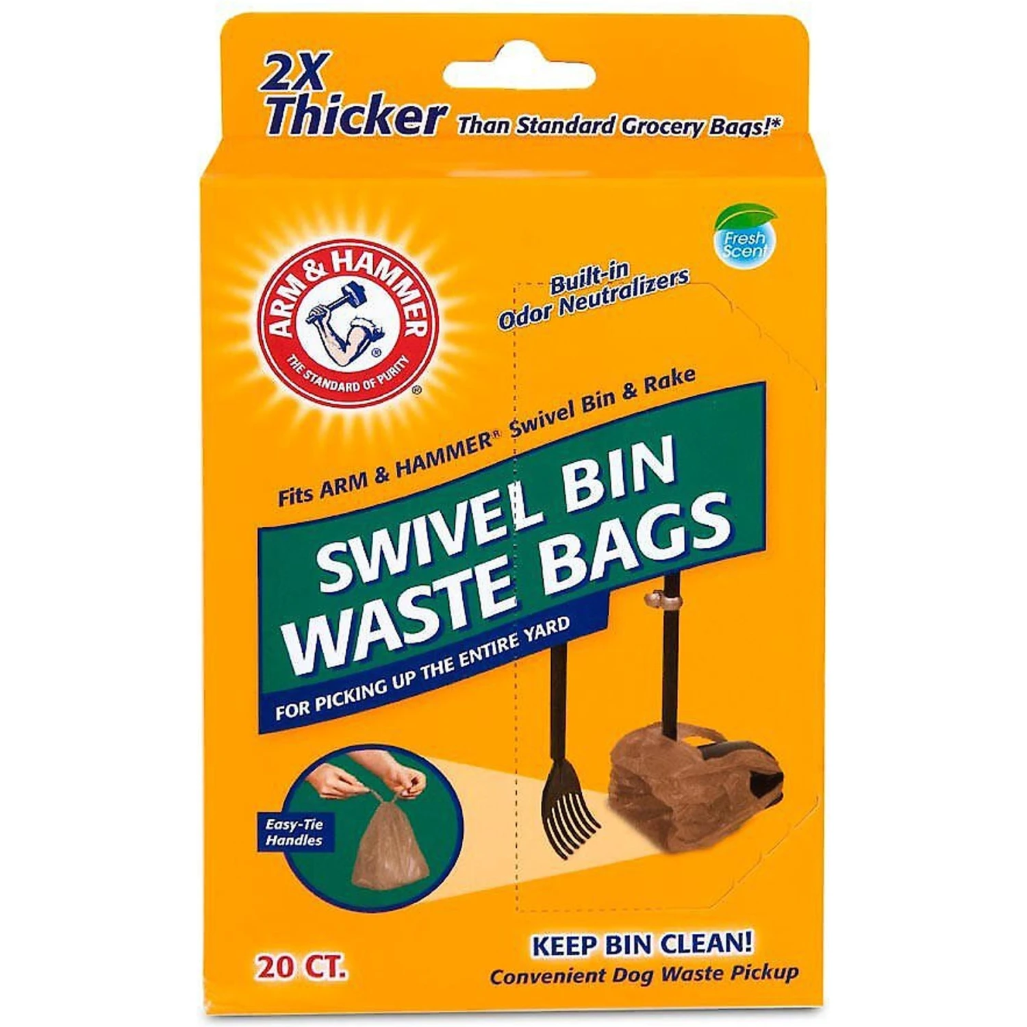 Arm & Hammer Swivel Bin Waste Bags