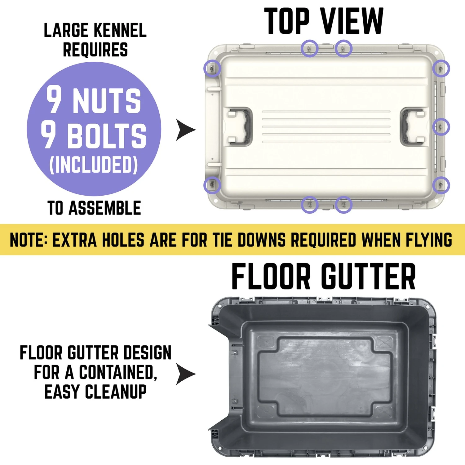 Sport Pet Travel Kennel Dog Carrier - Image 4