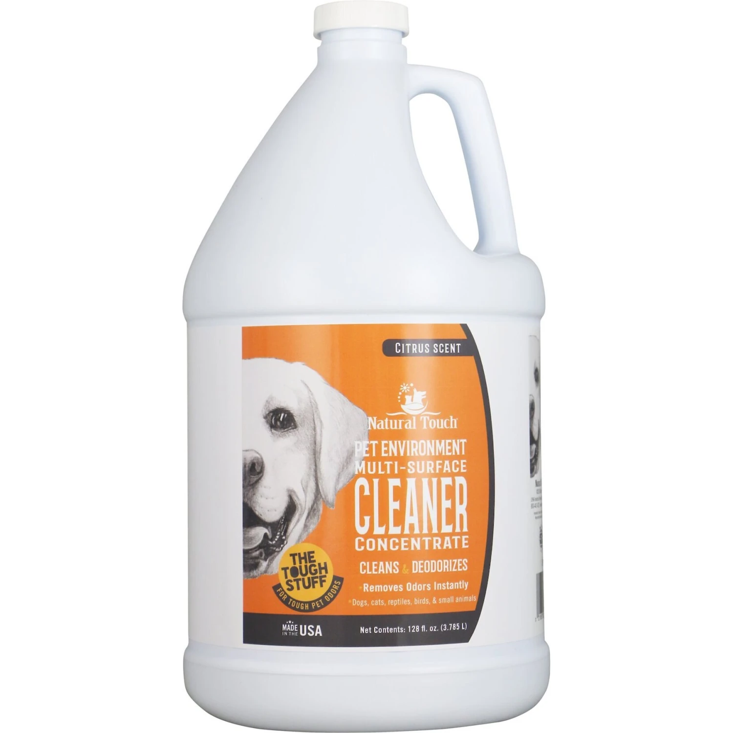 Tough Stuff Pet Environment Citrus Scent Multi-Surface Dog & Cat Cleaner Concentrate
