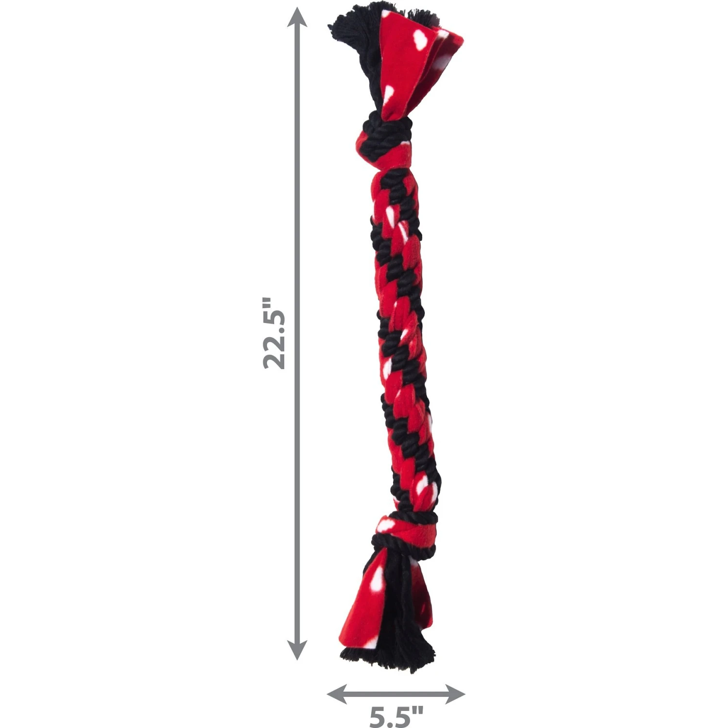 KONG Signature Dual Knot Tug Rope Dog Toy - Image 2