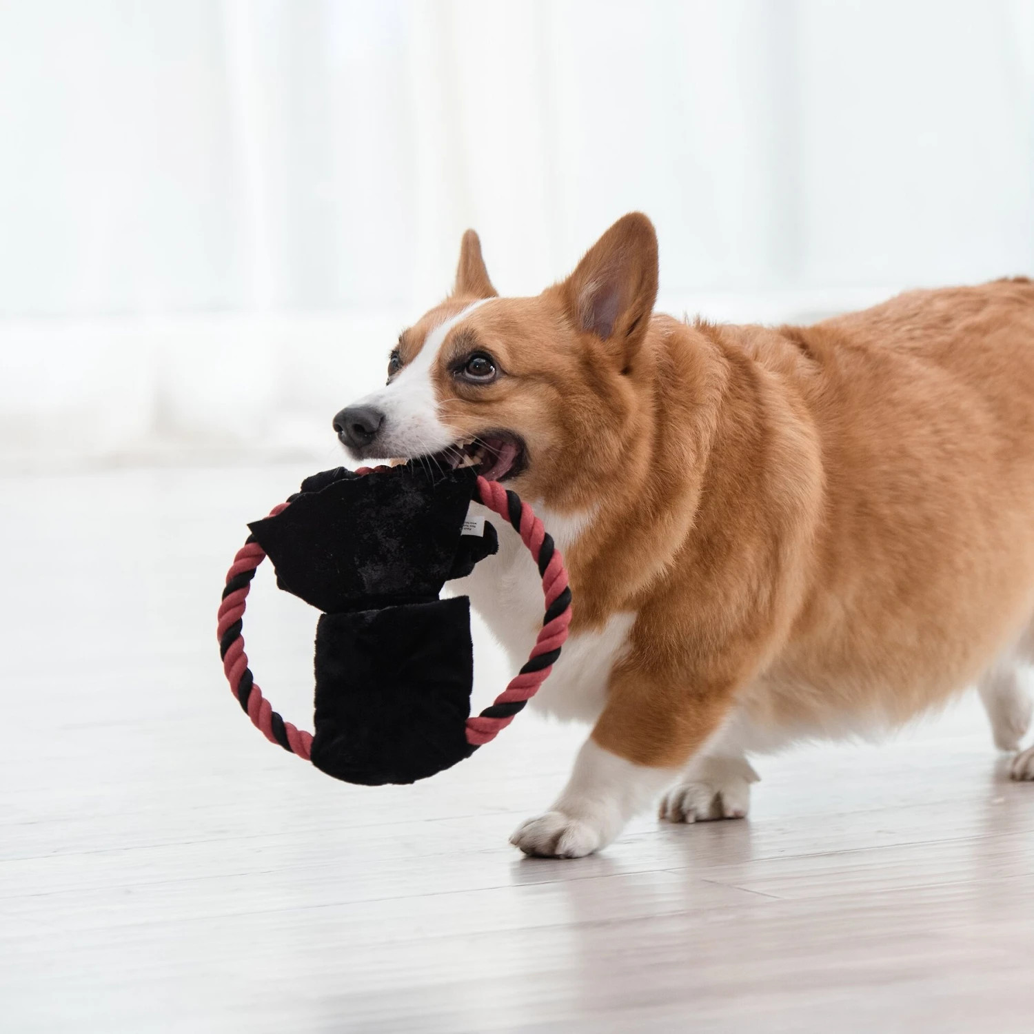 Fetch For Pets Star Wars Darth Vader Plush Rope Frisbee Dog Toy - Image 4