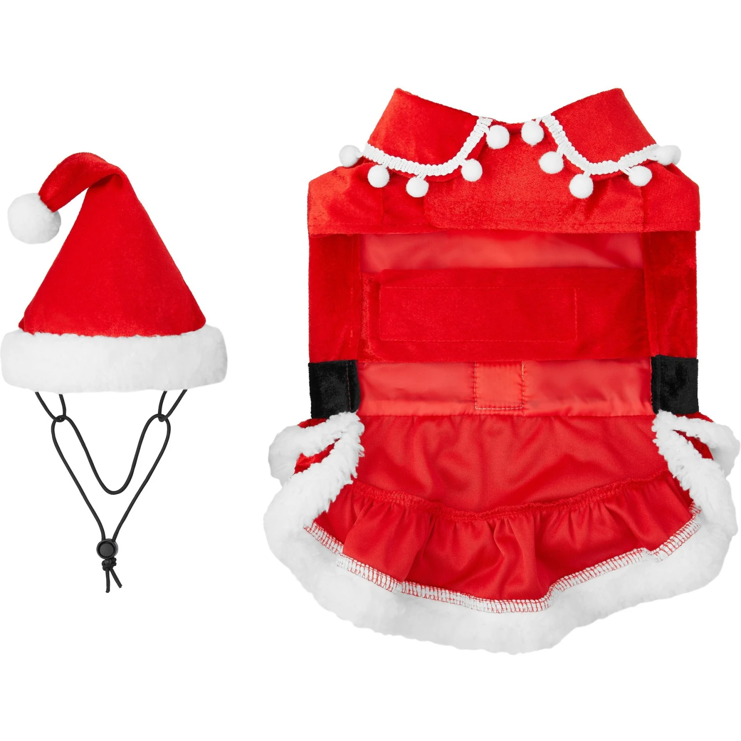 Frisco Mrs. Claus Dog & Cat Costume - Image 5