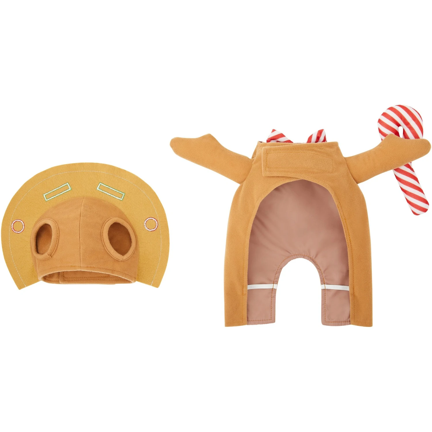 Frisco Front Walking Gingerbread Dog & Cat Costume - Image 5