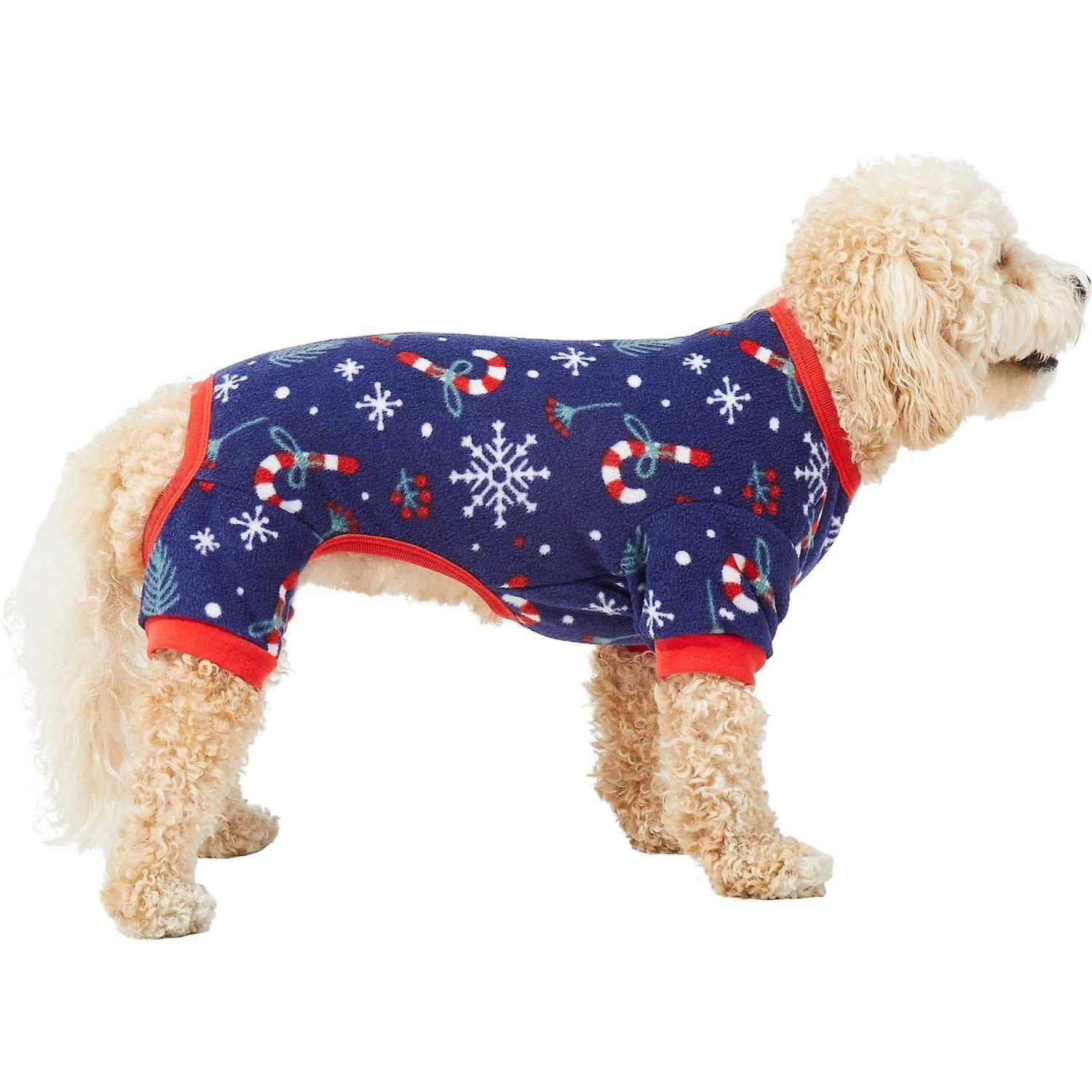Frisco Snowy Nights Dog & Cat Cozy Polar Fleece PJs - Image 4