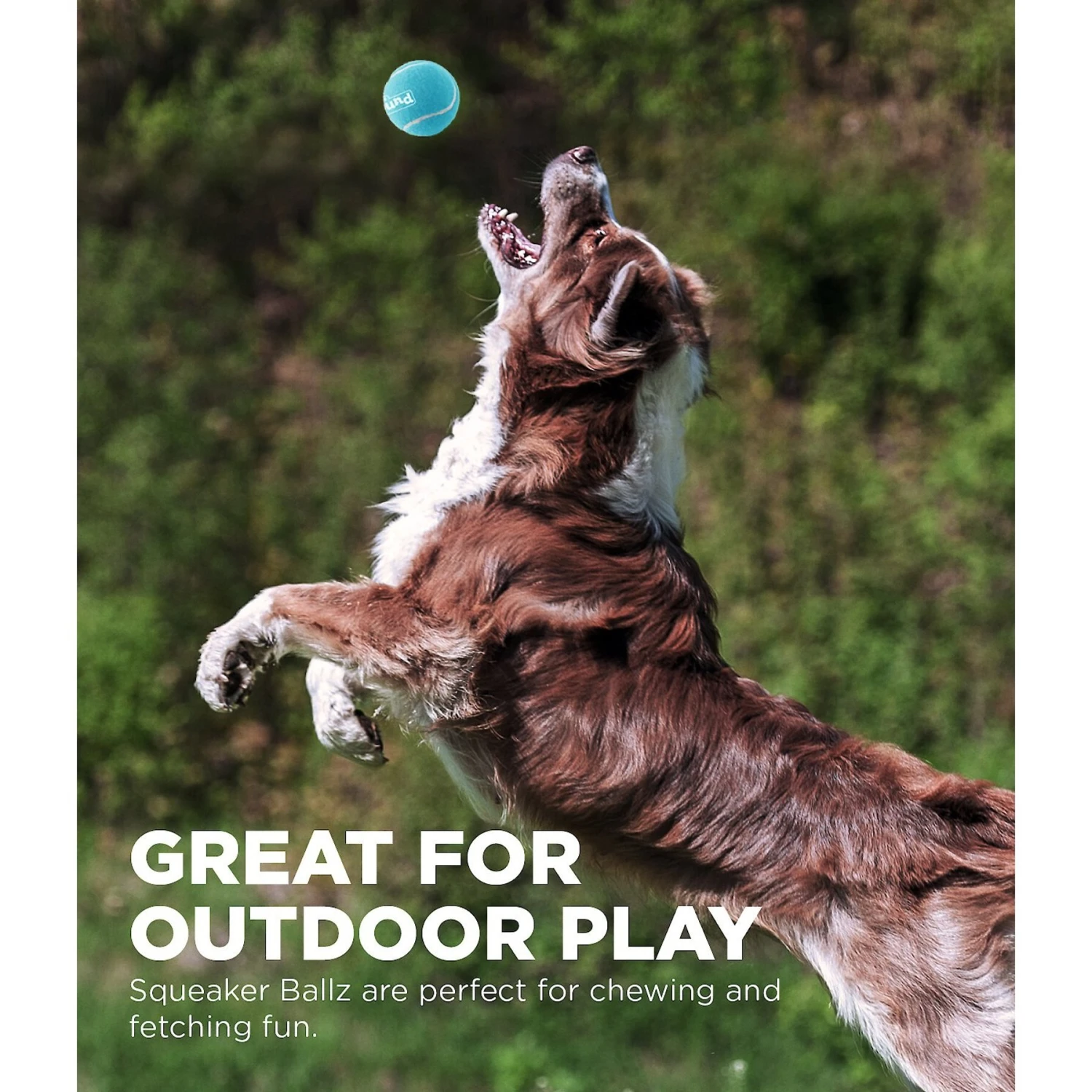 Outward Hound Squeaker Balls Large Dog Toys, 4 Count - Image 4