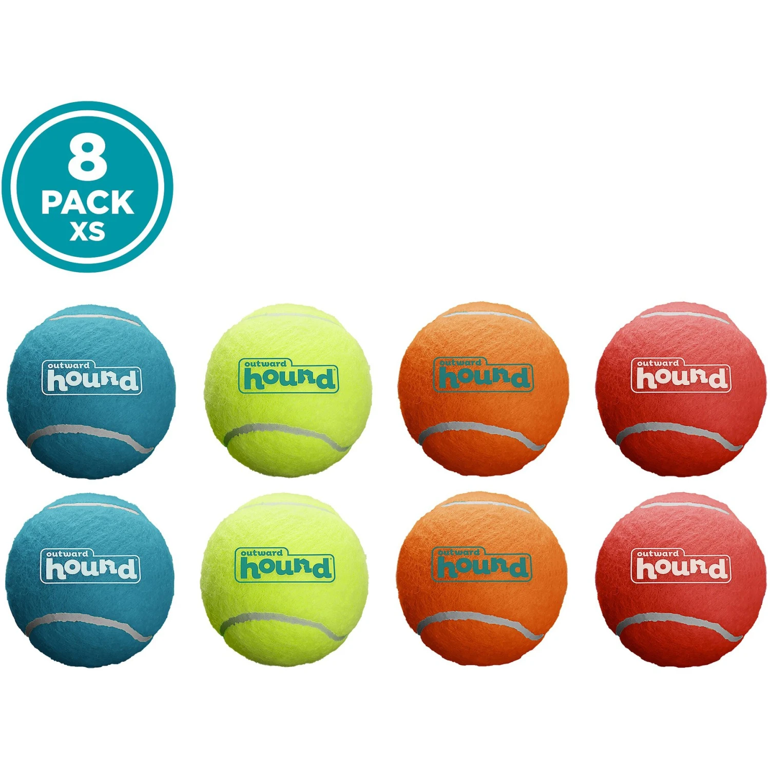 Outward Hound Squeaker Balls X-Small Dog Toys, 8 Count - Image 6
