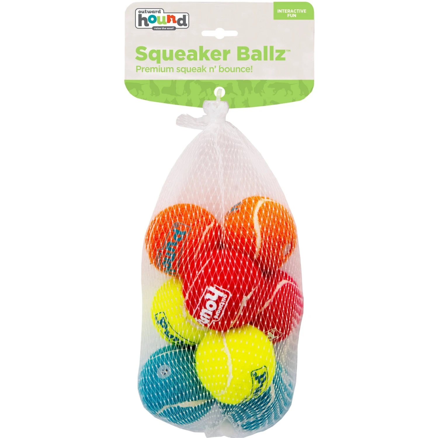Outward Hound Squeaker Balls X-Small Dog Toys, 8 Count - Image 8