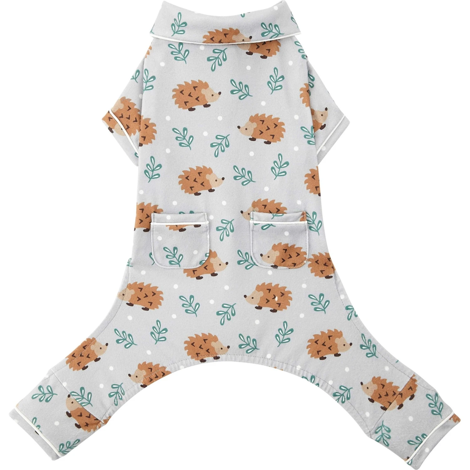 Wagatude Hedgehog Print Dog Pajamas