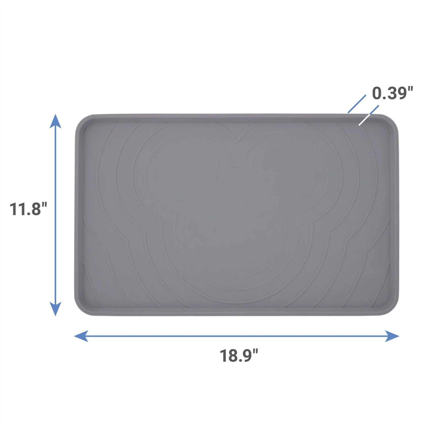 Disney Mickey Silicone Dog & Cat Food Mat - Image 2