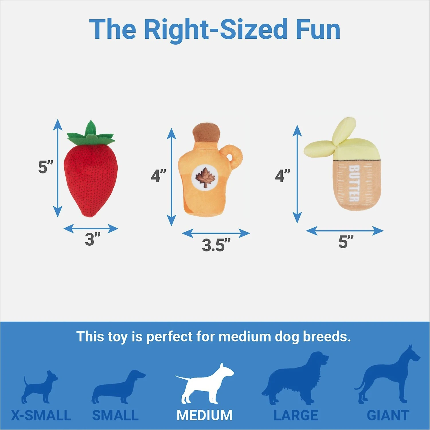 Frisco Brunch Pancake Hide & Seek Puzzle Plush Squeaky Dog Toy - Image 3